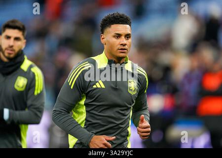 Birmingham, Regno Unito. 12 marzo 2025. Durante il turno di 16 della UEFA Champions League Aston Villa FC contro Club Brugge KV, partita di 2a gamba a Villa Park, Birmingham, Inghilterra, Regno Unito il 12 marzo 2025 credito: Alex Young/Every Second Media Credit: Every Second Media/Alamy Live News Foto Stock