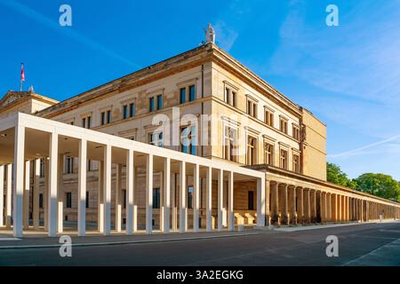 James-Simon-Galerie, nuovo museo sull'Isola dei Musei, Germania, Berlino Foto Stock