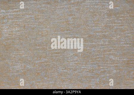 Sfondo testurizzato beige e bianco con una superficie rustica in angoscia Foto Stock