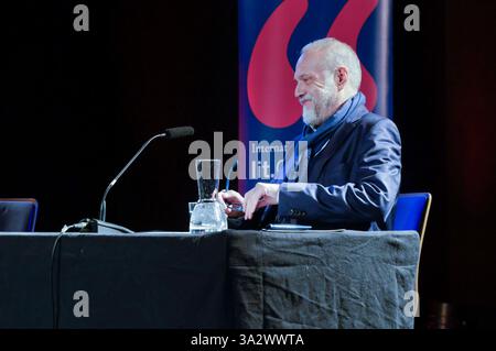 Jan-Gregor Kremp bei der Lit. Colonia 2025 Veranstaltung Twist - Über eine Eskalation auf Hoher SEE a Kulturkirche. Köln, 13.03.2025 *** Jan Gregor Kremp all'evento LIT Cologne 2025 Twist Über eine Eskalation auf Hoher SEE in Kulturkirche Köln, 13 03 2025 foto:XR.xSchmiegeltx/xFuturexImagex twist 5316 Foto Stock