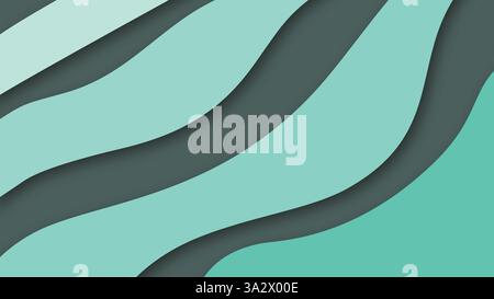 Sfondo color pastello astratto con sfumatura morbida ed elegante Illustrazione Vettoriale