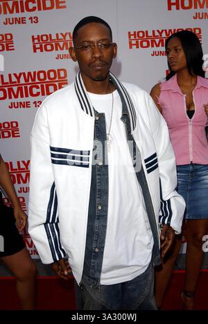 10 GIUGNO 2003 - SANTA MONICA, CALIFORNIA, STATI UNITI - K31042FB.HOLLYWOOD HICIDE PREMIERE AL MANN. TEATRO VILLAGE DI SANTA MONICA, CALIFORNIA. FITZROY BARRETT/ 2003.KURUPT(immagine di credito: © Globe Photos/ZUMAPRESS.com) Foto Stock