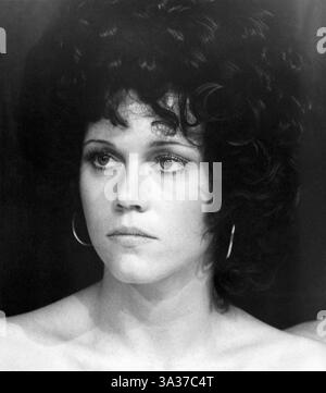 Jane fonda, Ritratto ravvicinato, sul set del film, ''Steelyard Blues'', 1973 (immagine di credito: © JT Vintage via ZUMA Press Wire) Foto Stock