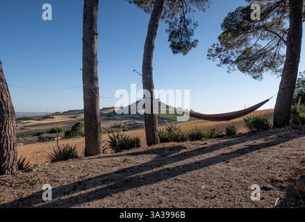 Buseto Palizzolo, Sicilia nord occidentale, in provincia di Trapani, Italia Foto Stock