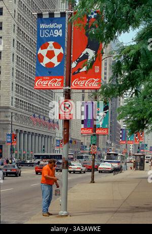 Coppa del mondo FIFA 1994, cerimonia di apertura, Bolivia vs. Germania Foto Stock