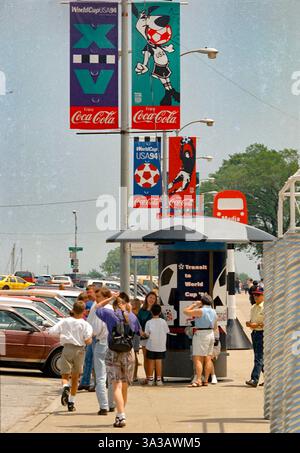 Coppa del mondo FIFA 1994, cerimonia di apertura, Bolivia vs. Germania Foto Stock