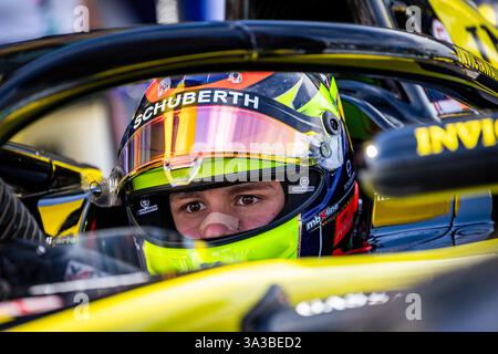 Melbourne, Australie. 15 marzo 2025. FORNAROLI Leonardo (ita), Invicta Racing, Dallara F2 2024, ritratto durante il 1° round del Campionato FIA di Formula 2 2025 dal 14 al 16 marzo 2025 sul circuito Albert Park Grand Prix di Melbourne, Australia - Photo Diederik van der Laan/Dutch Photo Agency/DPPI Credit: DPPI Media/Alamy Live News Foto Stock