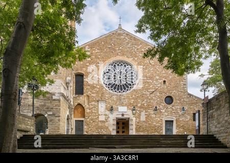 Basilica cattedrale di San giusto Martire a Trieste, Italia settentrionale Foto Stock