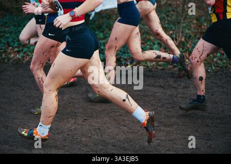 Campionati nazionali inglesi di fondo 2025, Parliament Hill, Londra Foto Stock