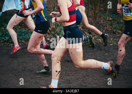 Campionati nazionali inglesi di fondo 2025, Parliament Hill, Londra Foto Stock