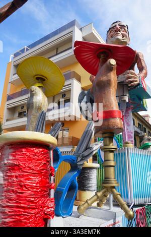 2025 Carnevale - Nocera inferiore, provincia di Salerno, Italia Foto Stock