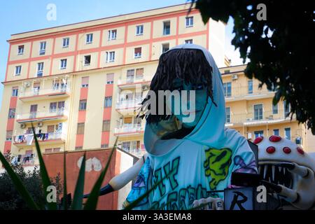 2025 Carnevale - Nocera inferiore, provincia di Salerno, Italia Foto Stock
