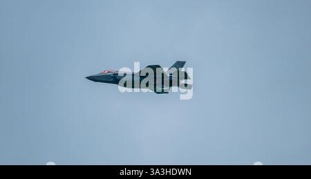 Dimostrazione del Lockheed Martin F-35 Lightning II, Gatineau, Québec, Canada Foto Stock