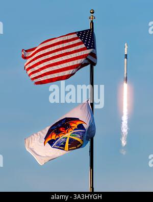 NASA SLS Artemis 2 Moon Mission Foto Stock