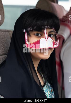 Festeggiamenti del Ramadan a Lusail Boulevard Doha Qatar 18-03-2025 Foto Stock