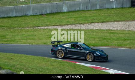 Weekend Porsche al Mont-Tremblant Circuit, Québec, Montréal, sponsorizzato da Aston Martin Montreal. Foto Stock