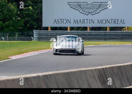 Weekend Porsche al Mont-Tremblant Circuit, Québec, Montréal, sponsorizzato da Aston Martin Montreal. Foto Stock