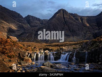Fairy Pools, Glen Brittle, Scozia Foto Stock