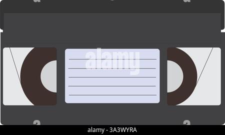 videocassetta Illustrazione Vettoriale