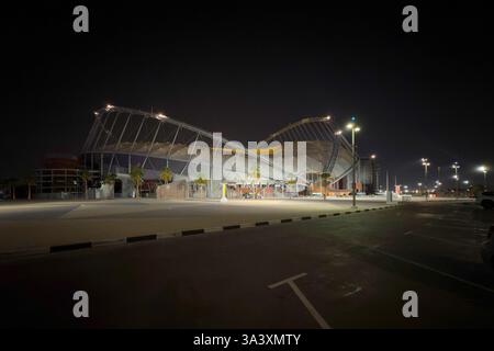 Doha, Qatar - 17 marzo 2025: Khalifa International Stadium di Doha, Qatar. Foto Stock