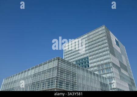 Edificio RIVM. L'Istituto Nazionale per la salute pubblica e l'ambiente è un istituto di conoscenza e ricerca nei Paesi Bassi. Foto Stock