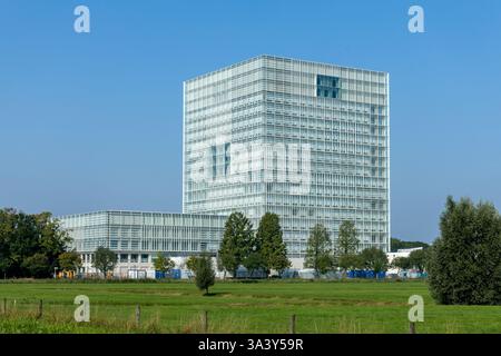 Edificio RIVM. L'Istituto Nazionale per la salute pubblica e l'ambiente è un istituto di conoscenza e ricerca nei Paesi Bassi. Foto Stock