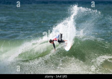 Peniche, Portogallo. 18 marzo 2025. World surf League , MEO Rip Curl Pro Portugal 2025 crediti: Nunoreisinhophotography/Alamy Live News Foto Stock