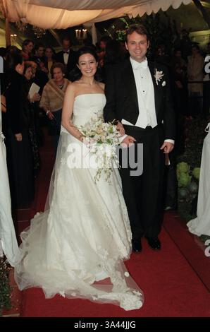 14 giugno 2014 - Colombia - Bogota Junio 14 de 2014. Matrimonio Ana Margarita Albir y Jedidiah Horne . Foto Nestor Gomez -El Tiempo CrÃÂ©dito: CEET FotÃÂ³grafo: NESTOR GÃâ€œMEZ (immagine di credito: © El Tiempo/GDA/ZUMAPRESS.com) Foto Stock