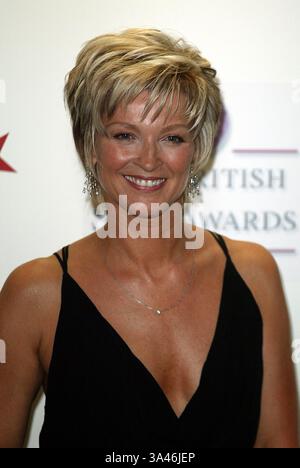 18 maggio 2002 - Scarborough, North Yorkshire, Inghilterra - GILLIAN TAYLFORTH.ACLATOR. INGHILTERRA. BBC TELEVISION CENTER, LONDRA.18/05/2002.DI1444.CREDITI: ALLSTAR/(credito immagine: © Globe Photos/ZUMAPRESS.com) Foto Stock