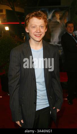Nov. 16, 2002 - Los Angeles, California, Stati Uniti d'America - Rupert Grint -..HARRY POTTER - WB PREMIERE -.MANN VILLAGE THEATRE, Westwood, CA -.novembre 14, 2002 -. NINA PROMMER/ 2002 K27167NP(Immagine di credito: © Globo foto/ZUMAPRESS.com) Foto Stock