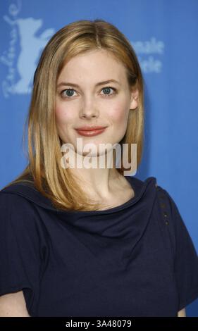 10 FEBBRAIO 2008 - THE GRAND HYATT, POTSDAMMER PLATZ, BERLINO, GERMANIA - GILLIAN JACOBS.ATTRICE.. GIARDINI DELLA NOTTE PHOTOCALL AL 58° FESTIVAL INTERNAZIONALE DEL CINEMA DI BERLINO, IL GRAND HYATT HOTEL BERLIN, GERMANIA 02-09-2008. DAVE GADD-ALLSTAR- 2008.K56638(immagine di credito: © Globe Photos/ZUMAPRESS.com) Foto Stock