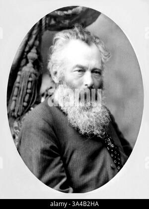 1870 CA , RUSSIA : il pittore russo IVAN SHISHKIN ( Ivanovic Šiškin Ivanovich , 1832 - 1898 ). Foto di Andrei Osipovich Karelin . - ARTE - ARTE - PITTURA - PITTORE - artista - ritratto - ritratto - barba - barba - STORIA - FOTO STORICHE - ARCHIVIO GBB Foto Stock