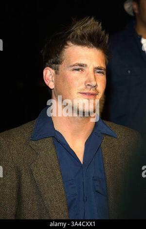 30 GENNAIO 2003 - HOLLYWOOD, CALIFORNIA, STATI UNITI - K28650TR. 'DESTINAZIONE FINALE 2' PRIMA MONDIALE. CINERAMA DOME PRESSO IL COMPLESSO ARCLIGHT, HOLLYWOOD, CA.01/30/2003. TOM RODRIGUEZ/ 2003.WILLIAM LEE SCOTT (immagine di credito: © Globe Photos/ZUMAPRESS.com) Foto Stock