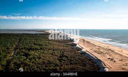 Cote Sauvage, Francia Foto Stock