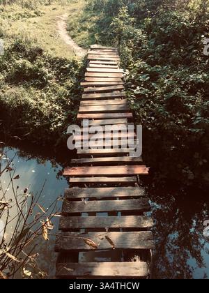 The Crossing - Un fragile ponte tra la quiete e l'ignoto Foto Stock