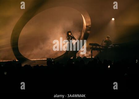 LONDRA, INGHILTERRA - 19 MARZO: Loreen si esibisce all'Eventim Apollo il 19 marzo 2025 a Londra, Inghilterra. (Foto di Lounisphotography/ Alamy Live News) Foto Stock