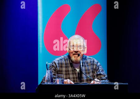Dietmar Bär bei der lit. Colonia 2025 Veranstaltung Untertage - um die ganze Welt in der Stadthalle . Köln, 19.03.2025 *** Dietmar Bär all'evento LIT Cologne 2025 Underground Around the Whole World nella Stadthalle di Colonia, 19 03 2025 foto:XR.xSchmiegeltx/xFuturexImagex untertage 5309 Foto Stock