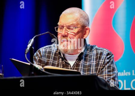 Dietmar Bär bei der lit. Colonia 2025 Veranstaltung Untertage - um die ganze Welt in der Stadthalle . Köln, 19.03.2025 *** Dietmar Bär all'evento LIT Cologne 2025 Underground Around the Whole World nella Stadthalle di Colonia, 19 03 2025 foto:XR.xSchmiegeltx/xFuturexImagex untertage 5338 Foto Stock