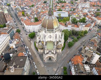 Chiesa reale di Santa Maria Église Royale Sainte-Marie de Schaerbeek, Bruxelles, Belgio Foto Stock