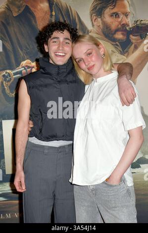 Riccardo campione e Jule Hermann beim Special Screening des Kinofilms Eden in der Astor Film Lounge. Berlino, 20.03.2025 *** Riccardo campione e Jule Hermann alla proiezione speciale del film Eden nell'Astor Film Lounge Berlin, 20 03 2025 foto:XM.xBehrensx/xFuturexImagex eden 5303 Foto Stock