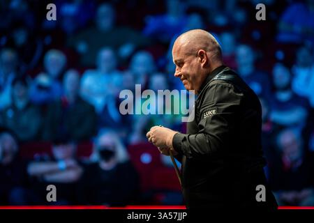 21 marzo 2025; Telford International Centre, Telford, Inghilterra: 2025 The Players Championship, giorno 5; John Higgins Foto Stock