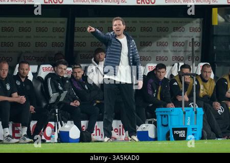 Dortmund, Germania. 23 marzo 2025. Julian Nagelsmann (Manager, Germania) credito: Agenzia fotografica indipendente/Alamy Live News Foto Stock