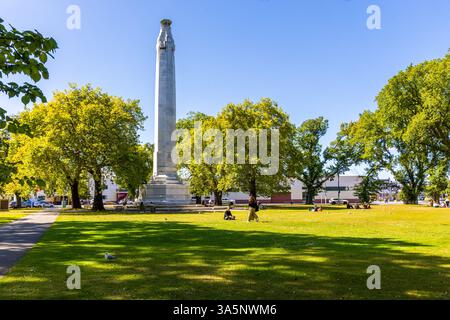 Dunedin, nuova Zelanda - 24 febbraio 2025: Queens Gardens a Dunedin, South Island, nuova Zelanda Foto Stock