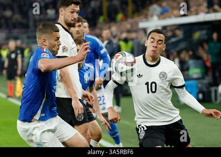 Dortmund, Ger. 23 marzo 2025. im Bild: 23.03.2025, Fussball, UEFA Nations League, Viertelfinale, Deutschland - Italien, GER, Dortmund, Signal Iduna Park, credito: HMB Media/Alamy Live News Foto Stock