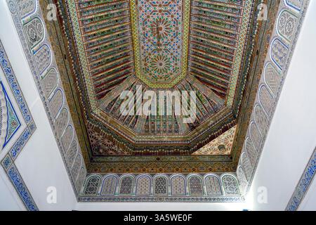 Afrika, Marokko, Marrakech, Bahia-Palast Foto Stock