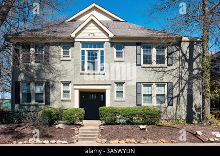 Casa a Little Rock, Arkansas, Stati Uniti. Foto Stock