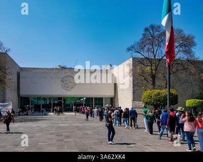 Museo nazionale di antropologia, Polanco, città del Messico, Messico Foto Stock