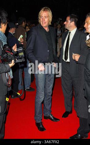 18 ottobre 2007 - Londra, Regno Unito - 002046. K55167 . 'Interview' Premiere-Arrivals-The Times BFI 51st London Film Festival 2007, Odeon West End, Londra, Regno Unito *** 10-18-2007 HENRY DAVENPORT- . COM- 2007 . RHYS IFANS(immagine di credito: © Globe Photos/ZUMAPRESS.com) Foto Stock