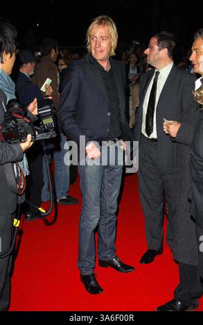 18 ottobre 2007 - Londra, Regno Unito - 002046. K55167 . 'Interview' Premiere-Arrivals-The Times BFI 51st London Film Festival 2007, Odeon West End, Londra, Regno Unito *** 10-18-2007 HENRY DAVENPORT- . COM- 2007 . RHYS IFANS(immagine di credito: © Globe Photos/ZUMAPRESS.com) Foto Stock