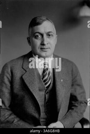 Ivan Bowen gestì la campagna di stato per Herbert Hoover durante la sua corsa come candidato repubblicano, giocando un ruolo chiave nel panorama politico dell'epoca. Foto Stock